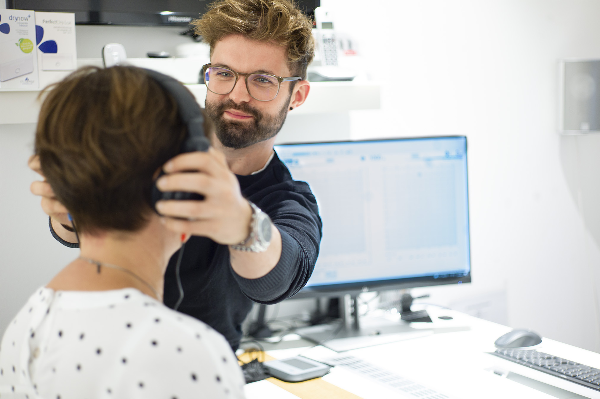 Hörtest bei Garrels Akustik in Aurich